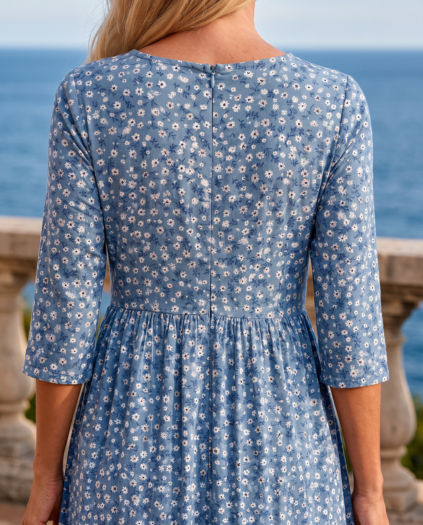 ARIANNA - VESTIDO MIDI FLORAL