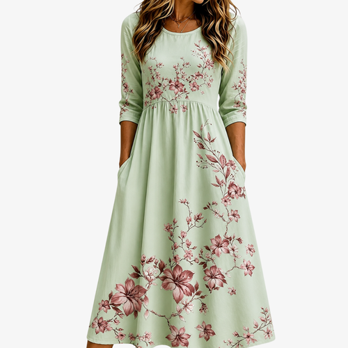 FEDERICA - VESTIDO MIDI FLORAL