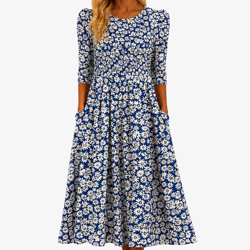 FIORELLA - VESTIDO LARGO FLORAL