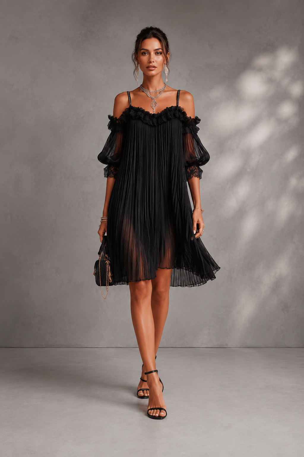 MARCHETTI - VESTIDO ELEGANTE