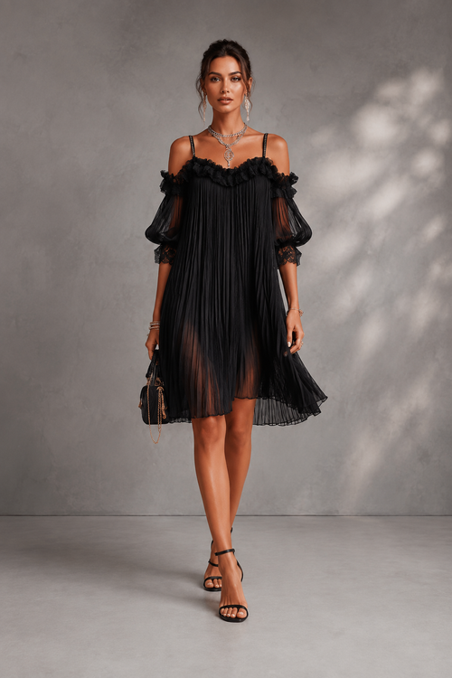 MARCHETTI - VESTIDO ELEGANTE