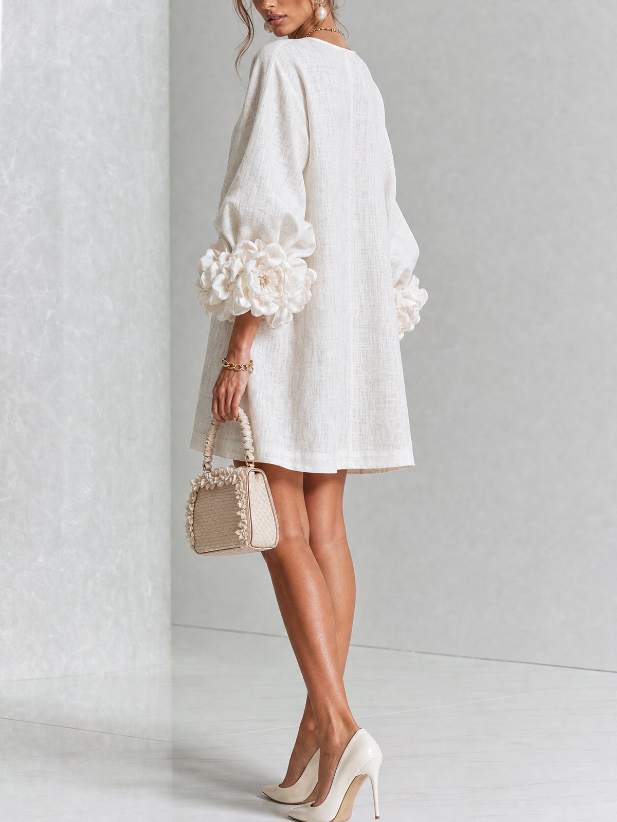 BENEDETTA - VESTIDO CORTO FLORAL