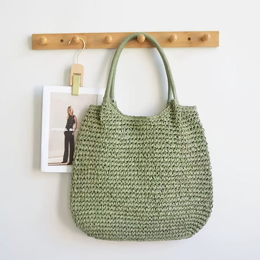 MATILDE - BOLSO TEJIDO DE PAJA BANDOLERA