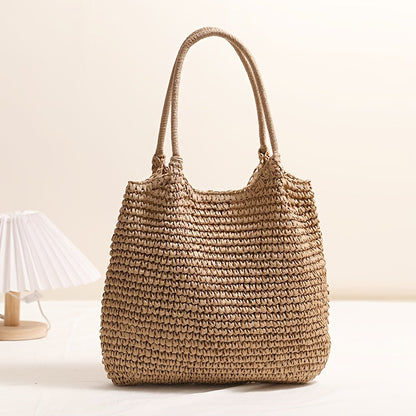 MARISOL - BOLSO TEJIDO DE PAJA BANDOLERA