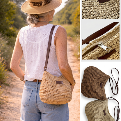 CINZIA - BOLSO TEJIDO ELEGANTE