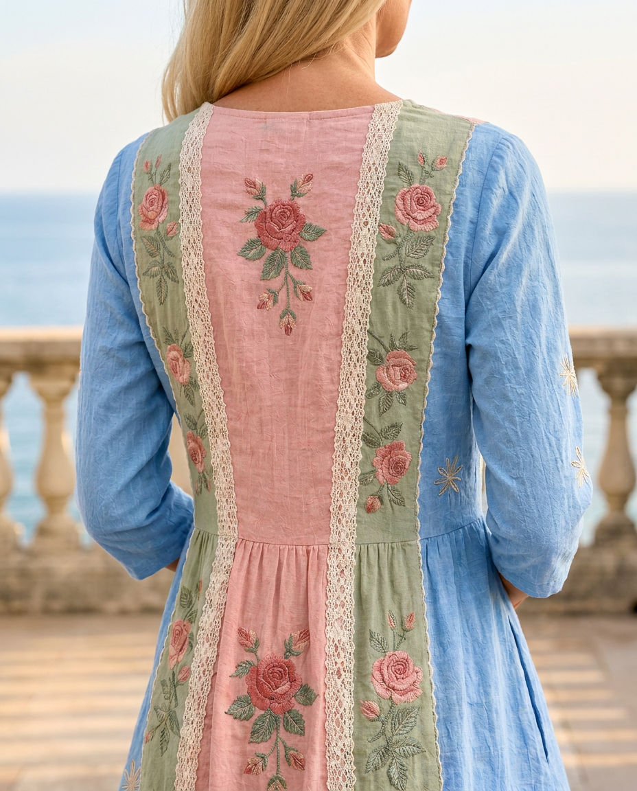 LUCIA - VESTIDO MIDI FLORAL