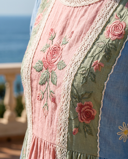LUCIA - VESTIDO MIDI FLORAL